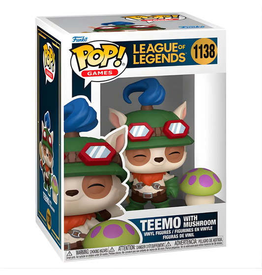 Teemo with Mushroom Funko POP