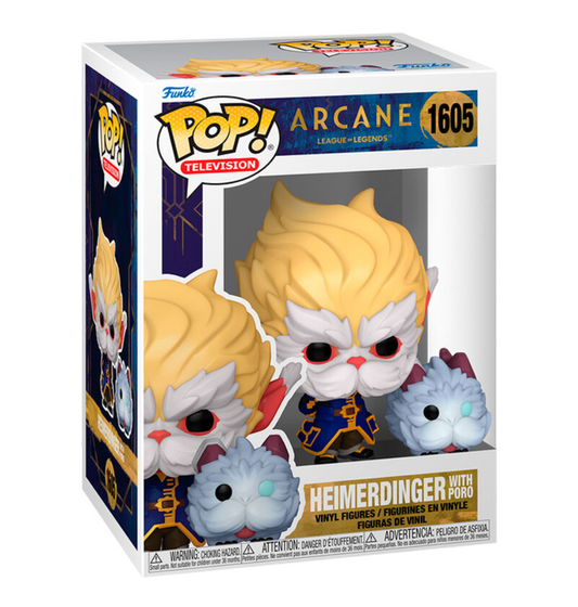 Heimerdinger with Poro Funko POP