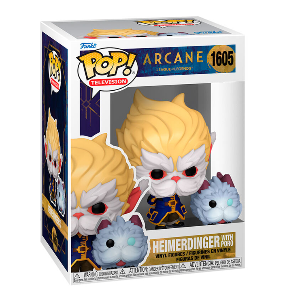 Heimerdinger with Poro Funko POP
