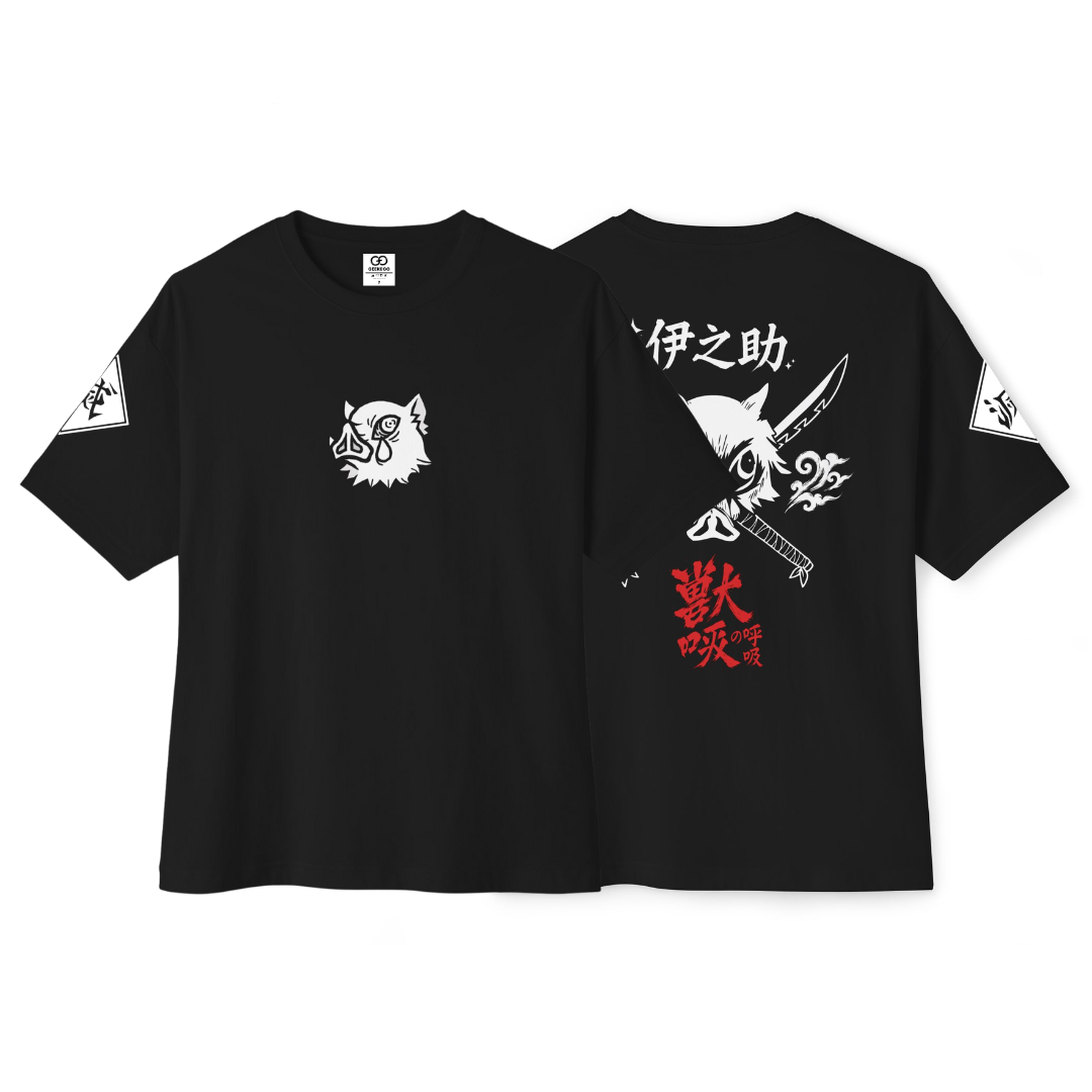 T-shirt Inosuke - Demon Slayer / Kimetsu no Yaiba
