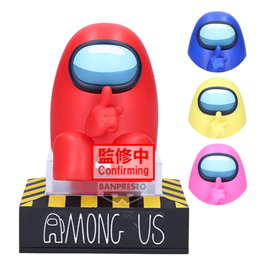 Among Us Monitor Top Figure (Red, Blue, Yellow and Pink)