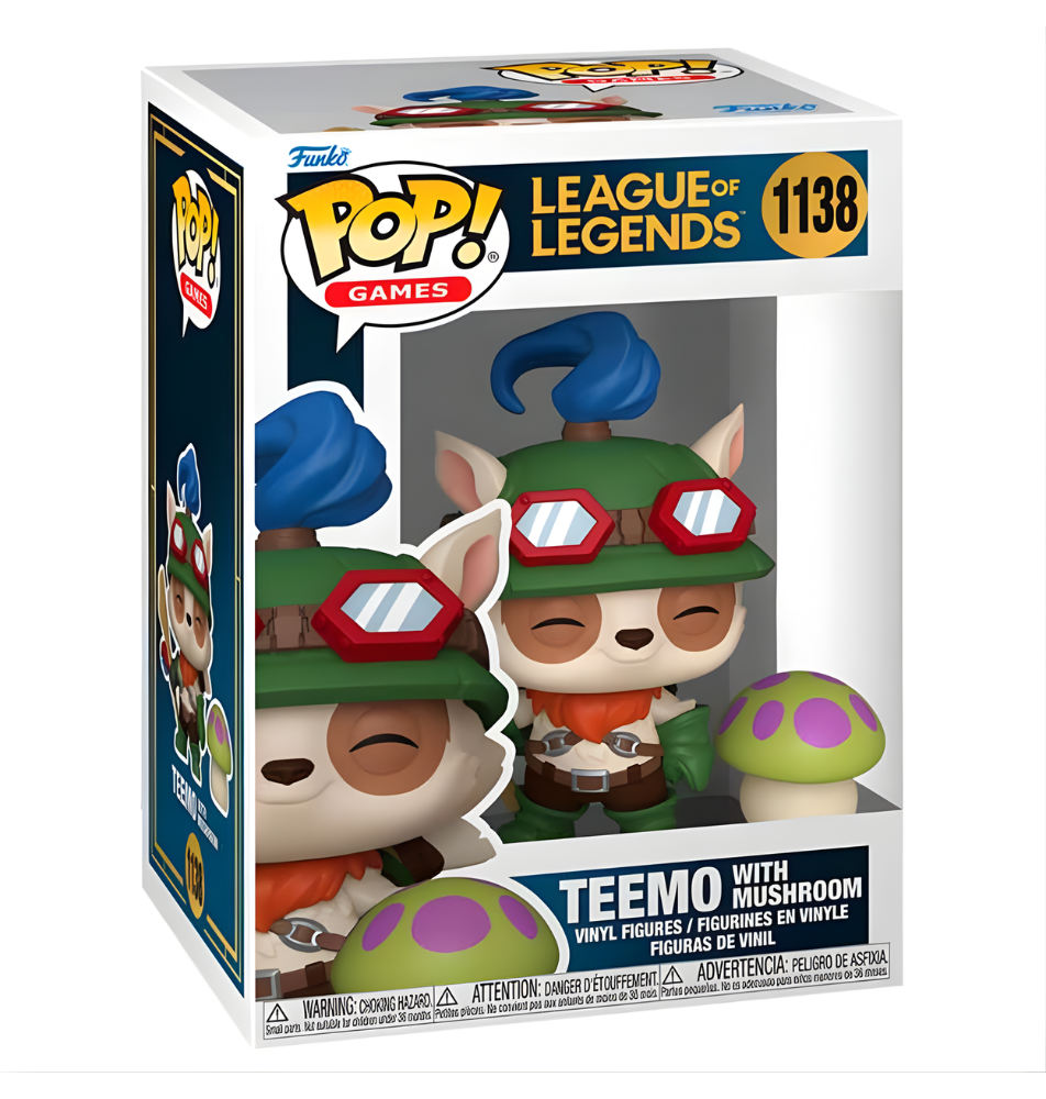 Teemo with Mushroom Funko POP