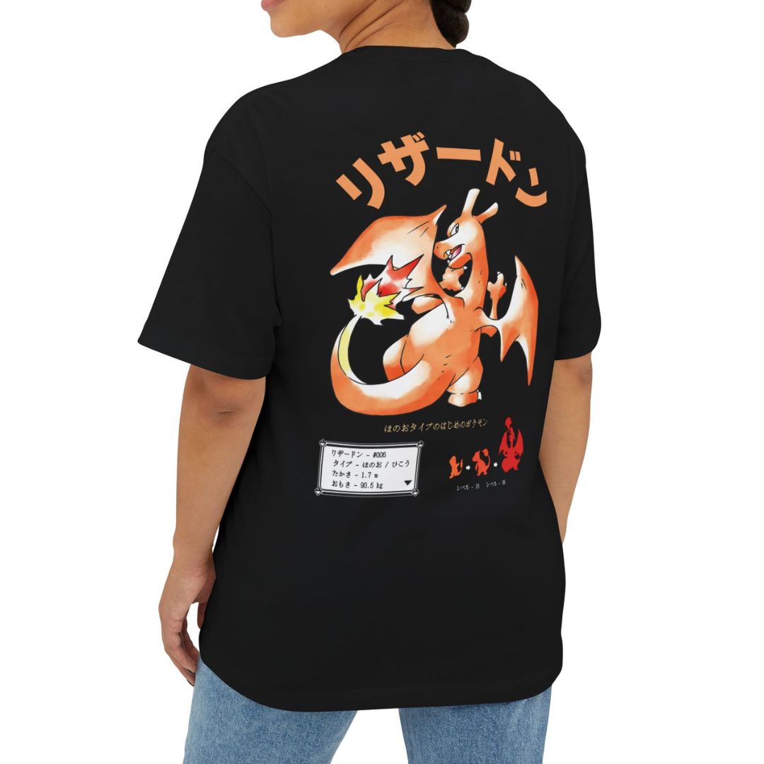 T-shirt Charizard (Retro) - Pokémon