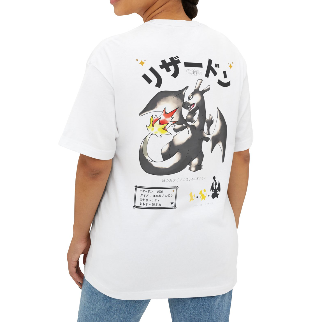 T-shirt Charizard (Retro) - Pokémon
